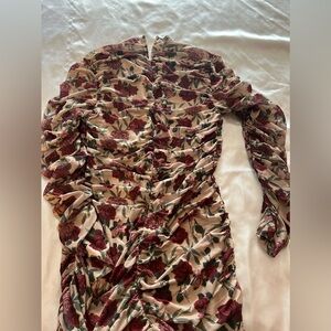 Womens floral dress Bodycon